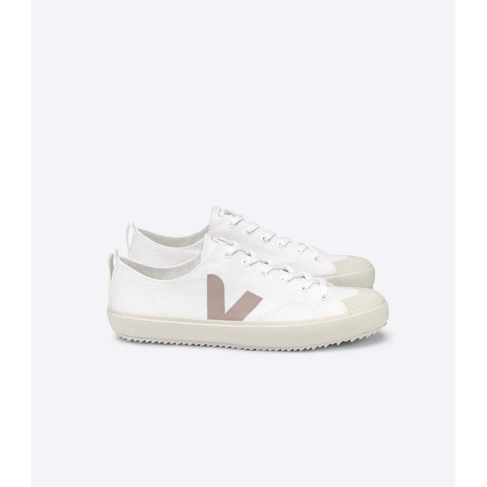 Pantofi Dama Veja NOVA CANVAS White/Brown | RO 475YXF